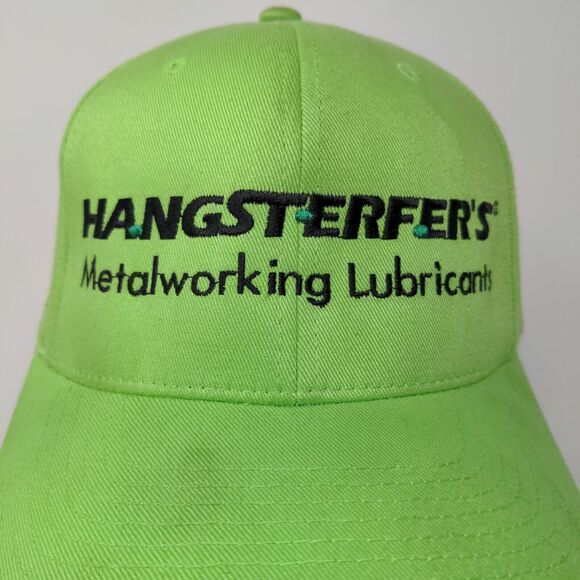 Hangsterfers Metalworking Lubricants Baseball Cap Embroidered Green Flexfit L/XL - Picture 4 of 13